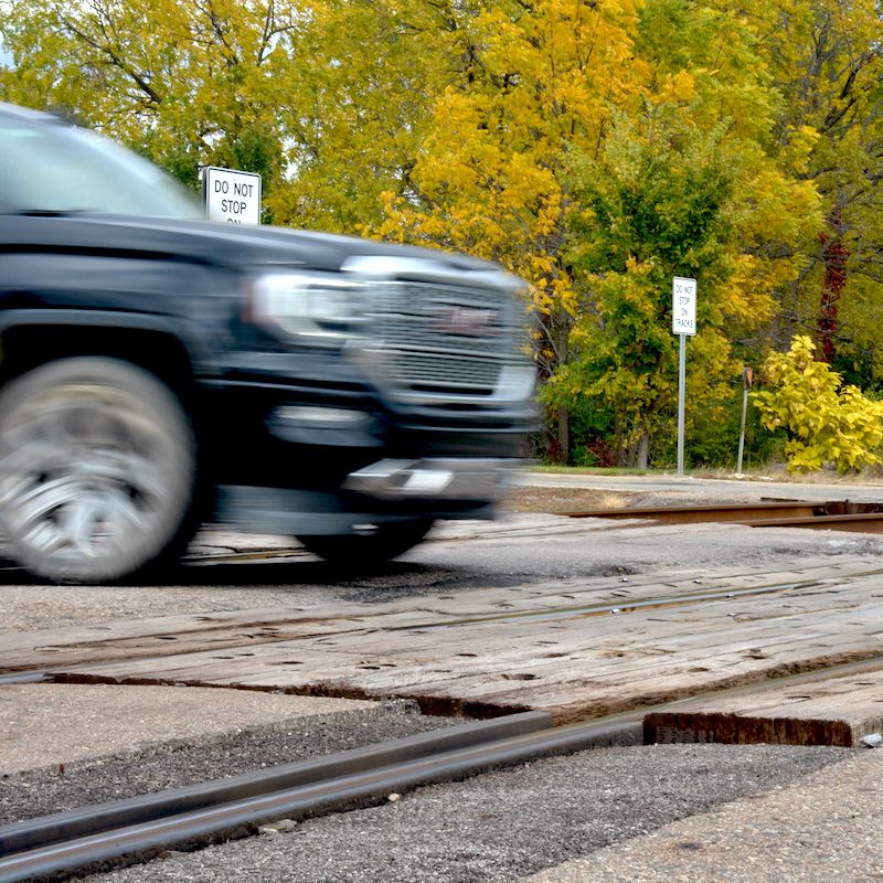 Railroad Crossing on Harrison Road to Be Repaired