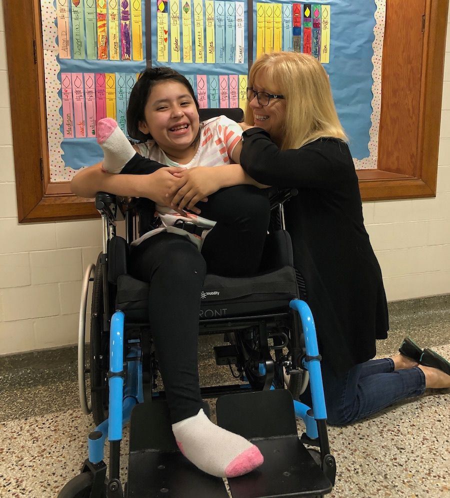 Jaslene - Spunky and Full of Life - Inspires Fundraising Campaign for Accessible Bathroom