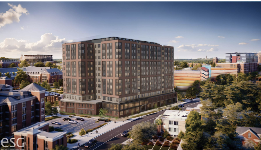 Planning Commission Recommends Massive 13-Story Student Apartment Building Downtown