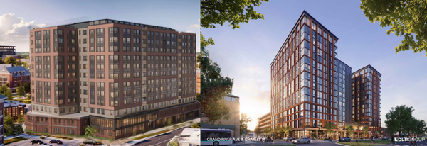 Developers Propose Two Massive Apartment Complexes be Added to Downtown East Lansing