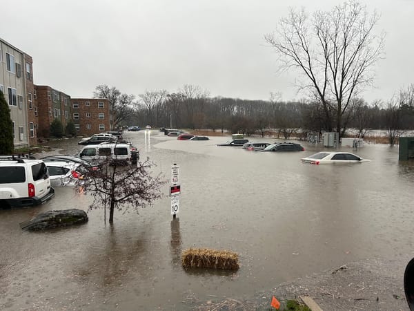 Photos: Heavy Rain Brings Flooding to East Lansing